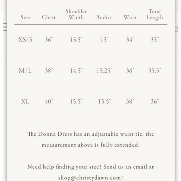 Christy Dawn The Donna Mini Dress in Gooseberry Red Floral Deadstock Fabric XS/S - Picture 14 of 14